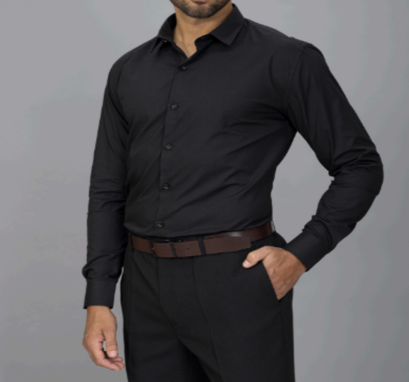 CAMISA SLIM BRANCA TECIDO MISTO PASSA FACIL (60% POLIÉSTER 40 ALGODÃO) VARIAS CORES